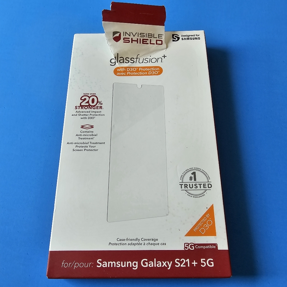 Galaxy S21+ 5G - ZAGG GLASSFUSION+ Screen Protector